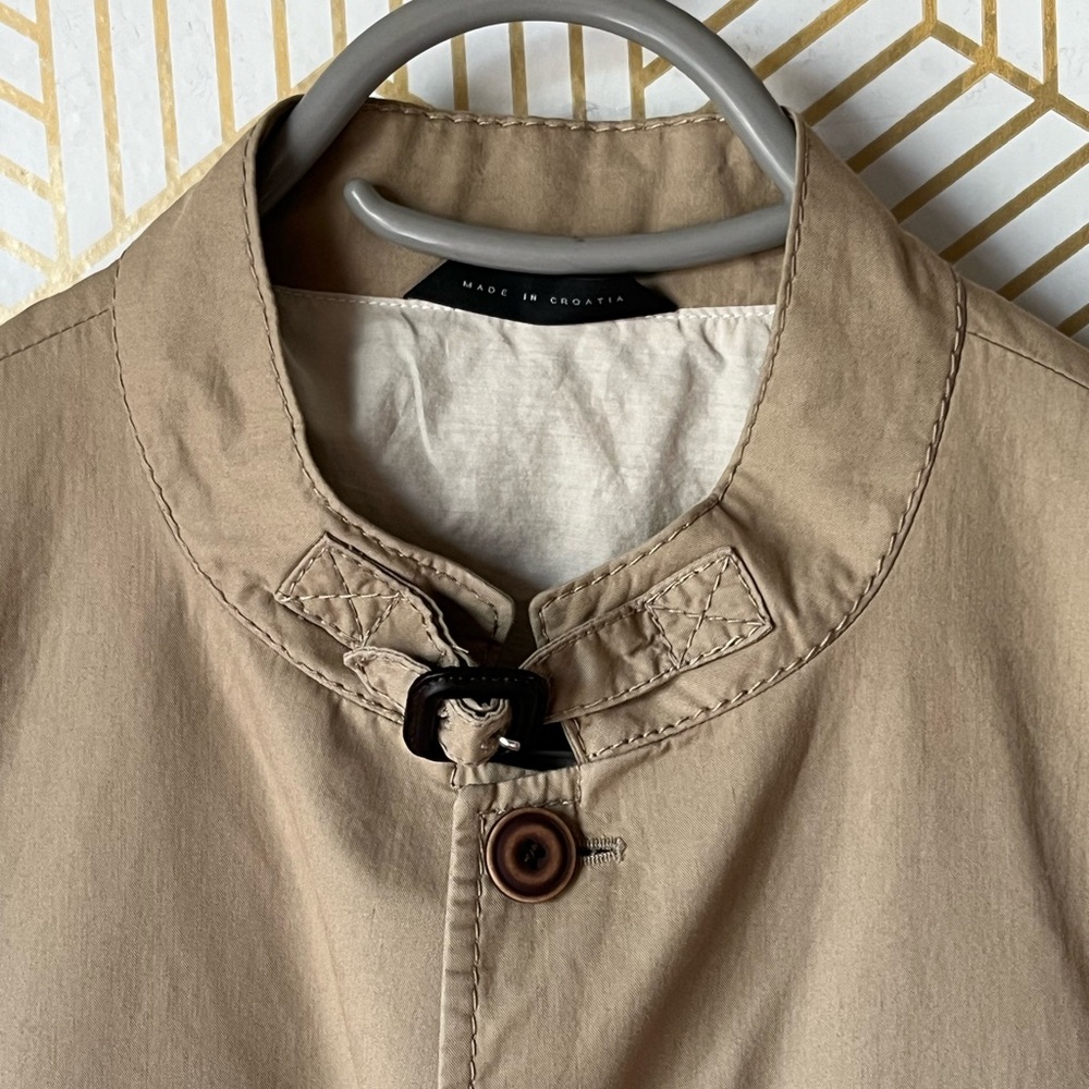 Hugo Boss Men’s Safari Field Jacket Coat tan 38R - Picture 5 of 12